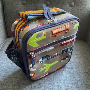 Pottery Barn Mackenzie Classic Lunch Box - Navy Transportation